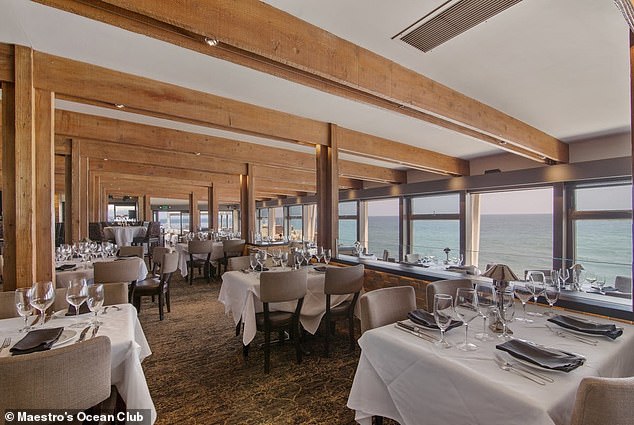 Mastro's Ocean Club in Malibu, the place for luxury seafood and steaks, is now at risk from the wildfires