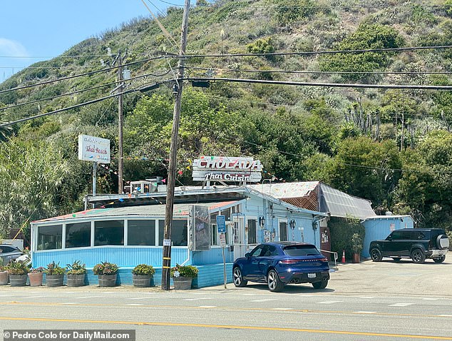 The Reel Inn's neighbor, popular Thai restaurant Cholada Thai, has also reportedly been destroyed by the bushfire