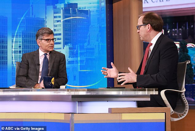 An ABC spokesperson, meanwhile, dismissed the idea that Karl has plans to take over Stephanopoulos, saying in a statement: “It is not true. They have a friendly and mutually respectful relationship.”