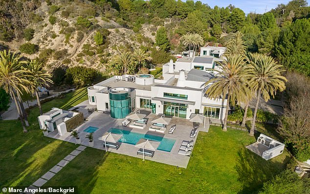 The lavish home, which has Adele and Justin Bieber as neighbors, features 11 bedrooms and 18 bathrooms