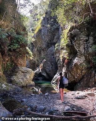 Hikers will have to get wet and in some places you will have to wade through waist-deep water.