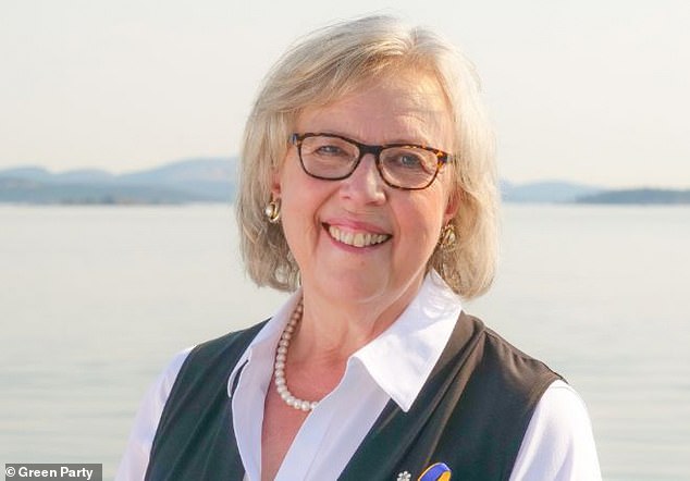 Canadian Green Party leader Elizabeth May invited the liberal west coast states of California, Oregon and Washington to join Canada instead