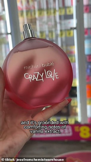 She said the new Michael Bublé Crazy Love Eau De Parfum 