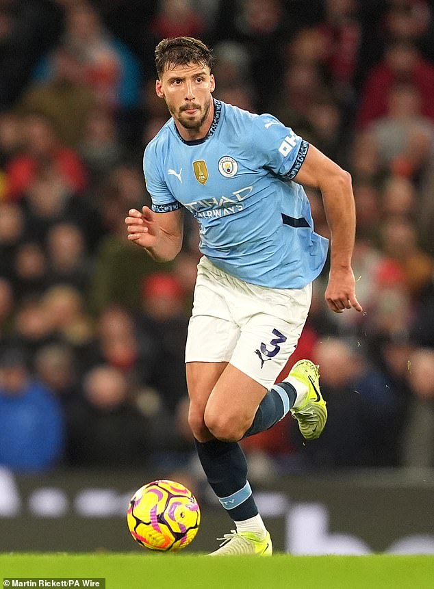 But Maya, who is rumored to be dating footballer Ruben Dias (pictured last year), has said the feeling goes both ways.