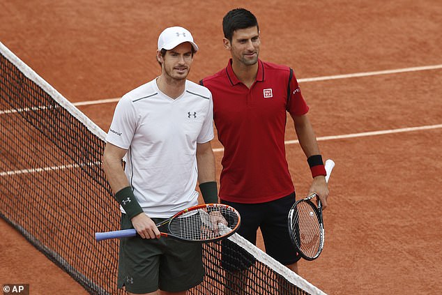 The pair were rivals throughout their playing careers before Murray retired last year