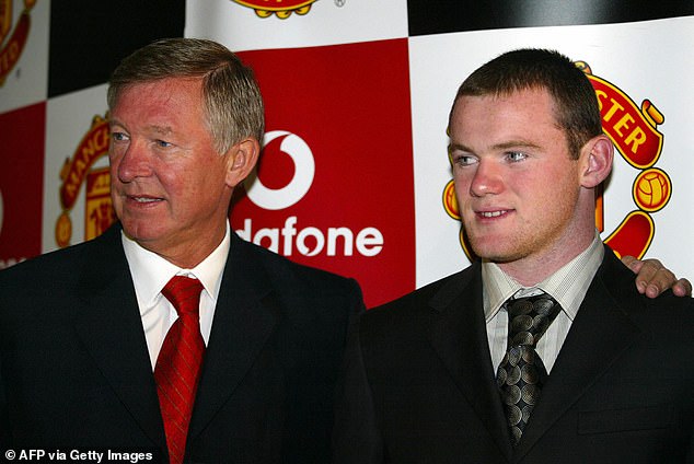 Coleen said Rooney was always adamant he wanted to play for United under Sir Alex Ferguson