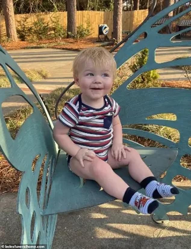 River Lynwood Carter died in December 2023 at the age of two. Police say he was left in a room with a space heater on for 12 hours.