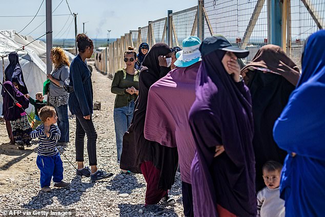 According to the UN, Camp Roj is one of many camps where families of people suspected of having ties to ISIS have been detained over the past five years (archive photo)