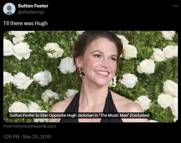 But way back in 2019, Sutton predicted her future romance with the Australian star when she shared the announcement of their joint casting for the 1962 show.