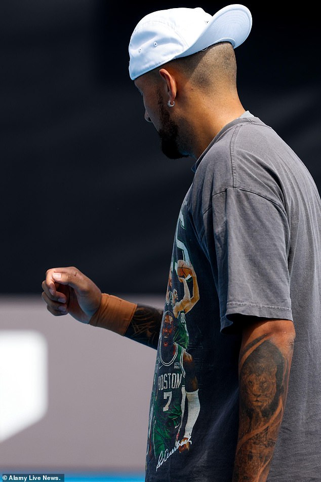 Kyrgios also opened up about his troublesome wrist, claiming that after the injury he didn't think he could play anymore