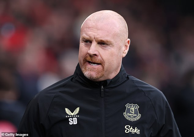 Sean Dyche will hope that his team can get back to winning ways after a bad series of results