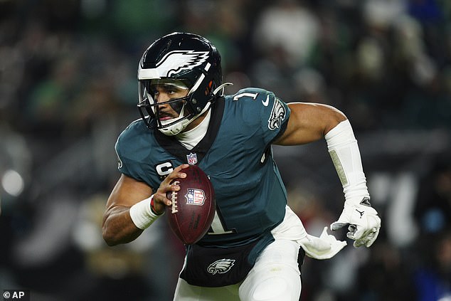 Jalen Hurts hopes to lead the Eagles to a second Super Bowl appearance in three seasons