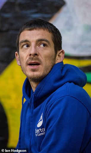 Club legend Leighton Baines (pictured) and captain Seamus Coleman will take on first-team duties