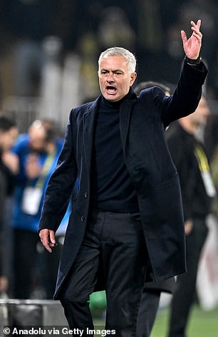 Mourinho in the photo