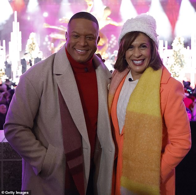 Craig Melvin will take over from Hoda as co-anchor of the Today show on Monday