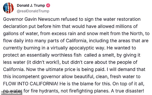 O'Leary's scathing review of Newsom echoes some of the criticism newly elected President Donald Trump has leveled at the Democrat.