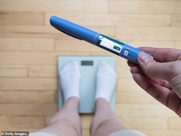 More than 500,000 people in Britain now take weight-loss injections, the majority of which come from private pharmacies (file photo)