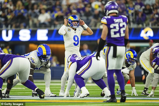 The LA Rams will host the Minnesota Vikings in the NFL playoffs on Monday night