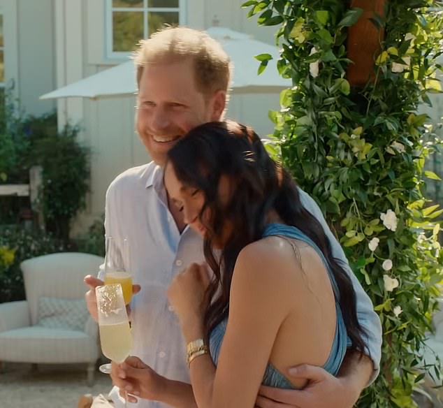 How much easier life would be for Meghan and Harry if they had chosen a quiet but royal life like that of the Tindalls. Picutred, the couple in With Love, Meghan on Netflix