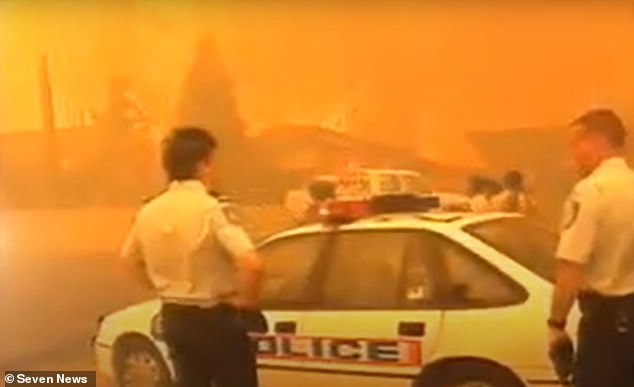 Police in suburban Sydney are monitoring fires that destroyed more than 100 properties