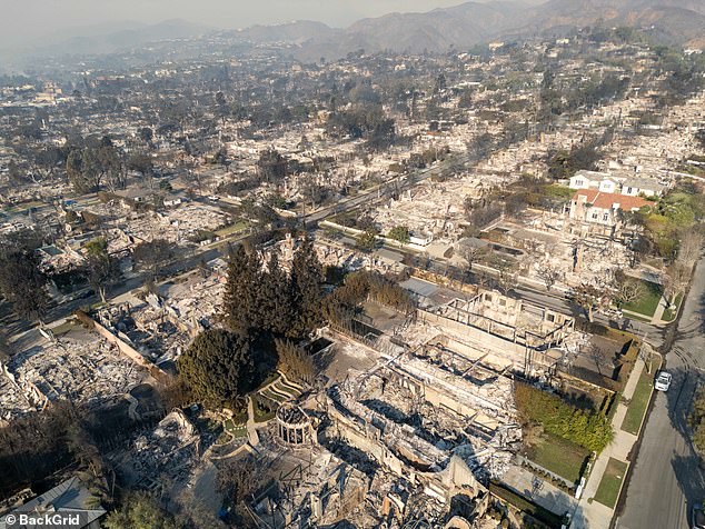 The damage from the two largest fires – the Pacific Palisades fire and the Eaton inferno – is enormous. Up to 10,000 structures have been wiped out, officials say