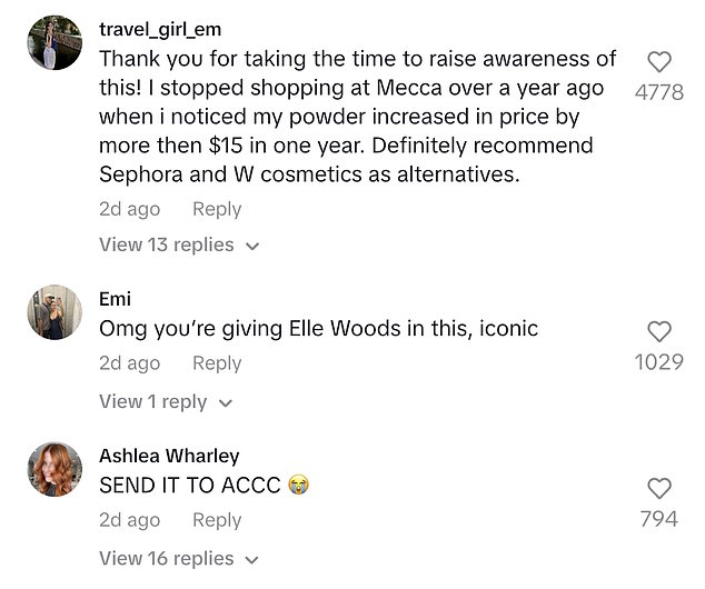 1736481043 724 Beauty influencer does the maths on Meccas 50 Cent Face cost