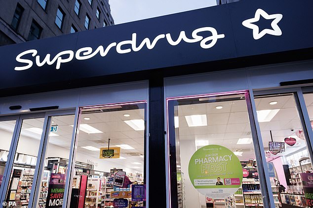 A spokesperson for Superdrug told MailOnline that Brits must now 'provide date-verified photos to prove their BMI'