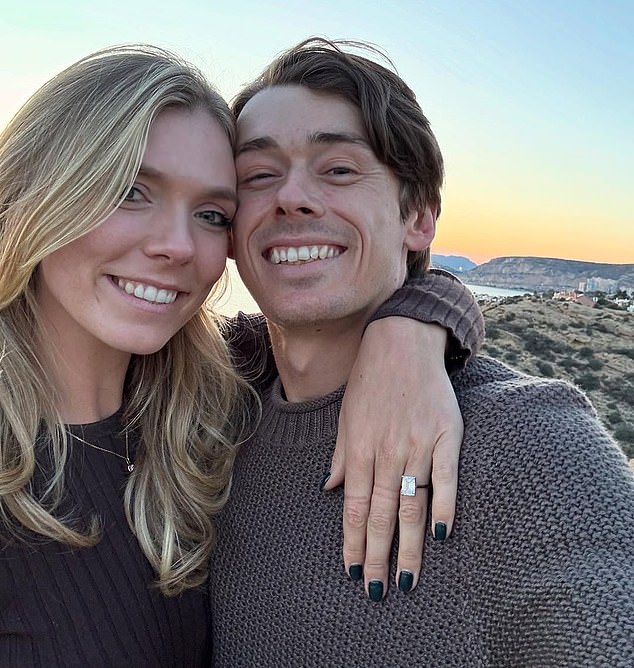 Britain's top-ranked woman says she has 'felt the love so much more' in Australia since the couple revealed their engagement in December