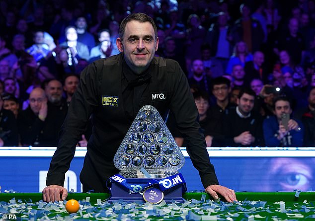 The 49-year-old won a record eighth title after beating his old rival 10-7 at Alexandra Palace