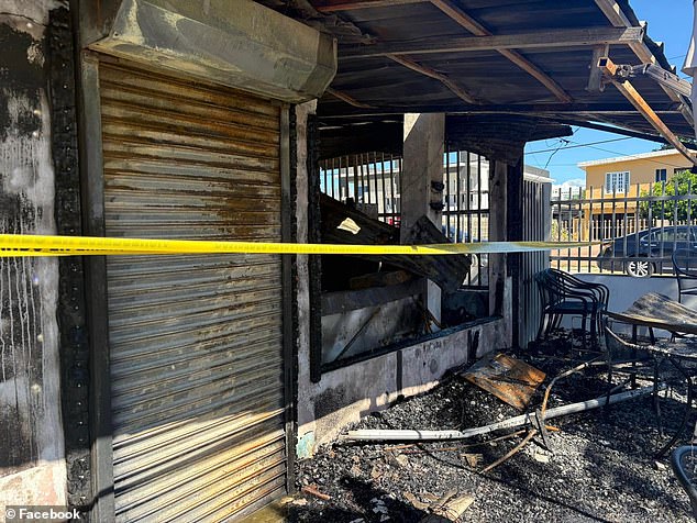 Ángel Luis Marrero, owner of Luichy's Seaside Hotel which suffered damage and rents space to the three other businesses involved, estimates the damage at about $500,000.