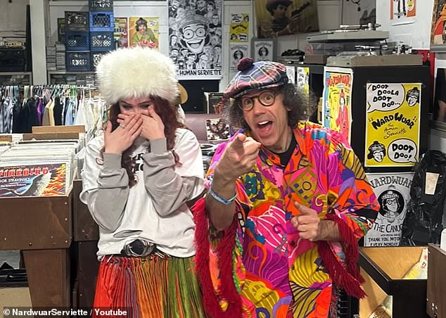 The singer talked about her former job during an interview with Canadian journalist Nardwuar