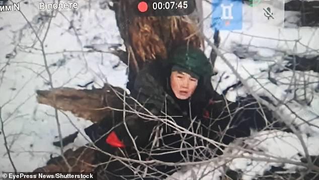 Faces of North Korean soldiers revealed in first close-up videos as they fight for Putin in the Kursk region on the border with Ukraine