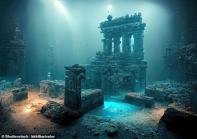 From Atlantis to El Dorado and Avalon, legend tells us that the Earth is littered with lost lands that once met dramatic demise. Pictured: an image of Atlantis