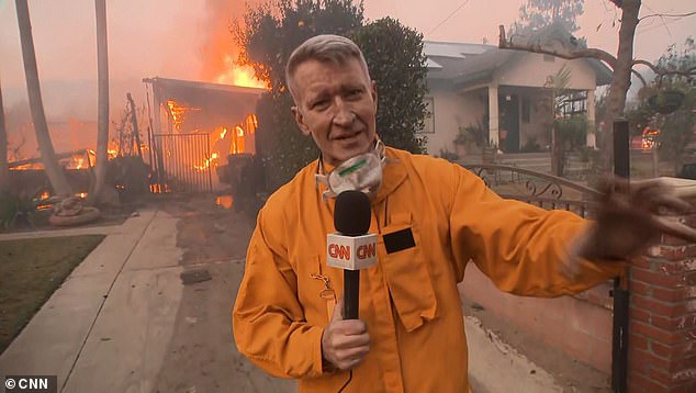 CNN's Anderson Cooper 'defied' the LA wildfires. The first rule of journalism: it's not about you, the reporter. It should never be about you.