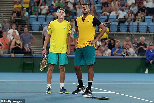 It comes as Kyrgios, 29, recalled the moment he knew the current world number eight had the chance to succeed on the ATP circuit