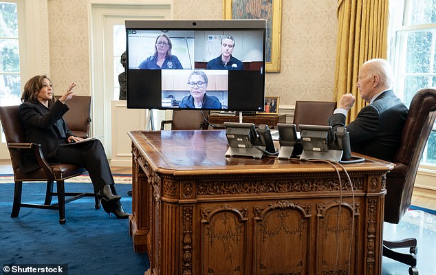 US President Joe Biden, along with US Vice President Kamala Harris, will host a video screen briefing with Governor Gavin Newsom, Mayor Karen Bass and FEMA Administrator Deanne Criswell.