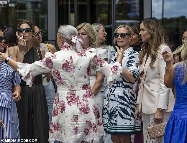 Zara smiled as she chatted with other attendees, including a number of influential women from the business, equestrian and philanthropic sectors