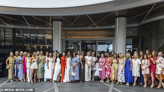 It looked to be a fun day out for Princess Anne's daughter, who has been visiting Australia with her husband Mike for years to attend the famous annual event