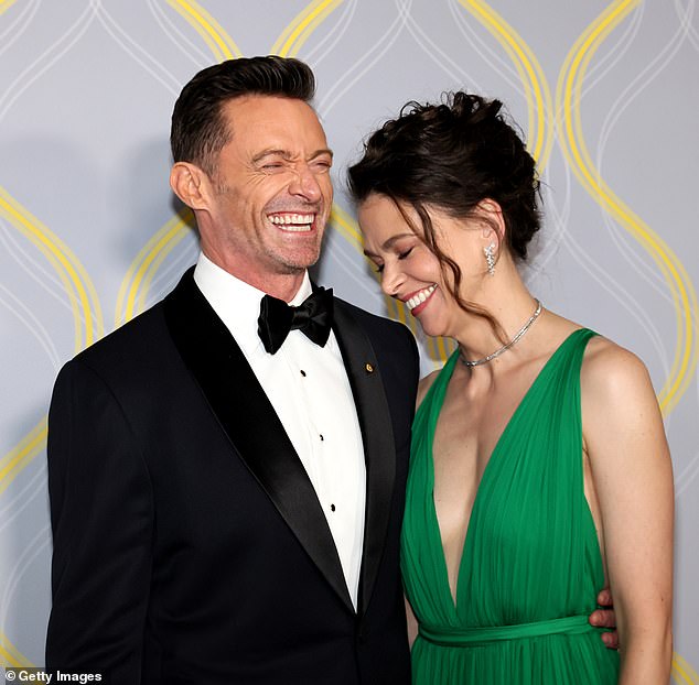 After splitting from Deb in 2023, Hugh was hit with speculation that he had moved on with Sutton Foster (both pictured in 2022), and the couple finally made their romance public this week.