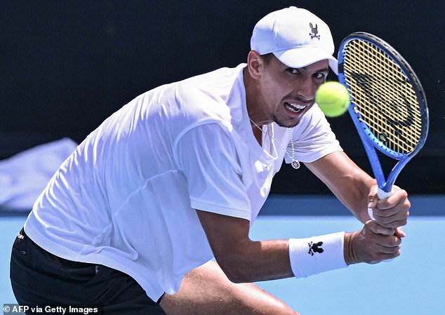 Popyrin, 25, is seeded 25th at Melbourne Park after his ATP ranking rose from 62 to 23 in August last year when he became the first Australian since Lleyton Hewitt in 2003 to win an ATP Masters event