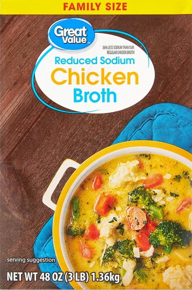 The retail giant has pulled Great Value Chicken Broth from its shelves due to compromised packaging