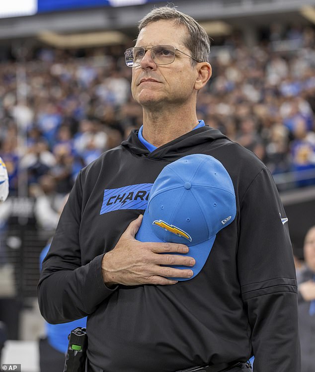 Harbaugh is tasked with bringing a championship to the Chargers for the first time since 1963