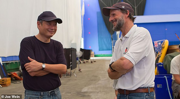 Callahan stars with Life of Pi director Ang Lee, who produced “76 Days Adrift.”