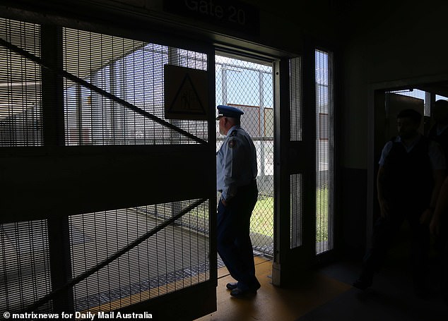 The maximum security correctional facility at the Metropolitan Remand and Retention Center in Silverwater (pictured) houses dangerous criminals