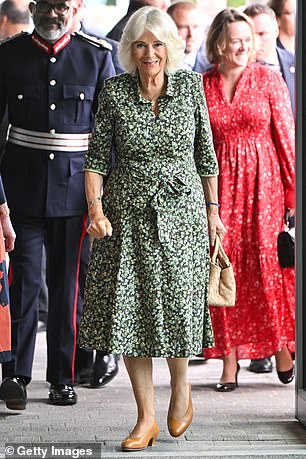 Cliff commented that Fiona Clare's dress, which had a leaf pattern, made her look disheveled