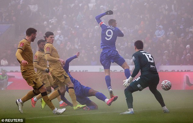 Justin managed to open the score for Leicester after eight minutes against QPR