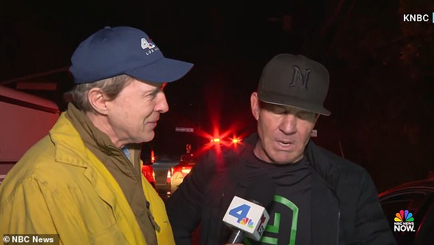 1736627075 85 Dennis Quaid grows emotional after being evacuated amid LA fires