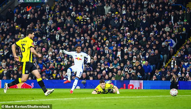 Ramazani found the net in the 59th minute of the Yorkshire match at Elland Road