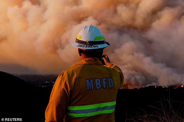 The National Weather Service has warned that locally strong Santa Ana winds — firefighters' nemesis — could return soon