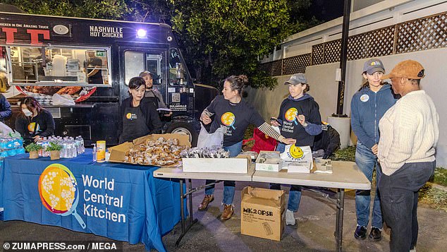 Jennifer stepped up and helped wherever she was needed, whether it was serving the residents of Altadena, washing dishes or preparing food